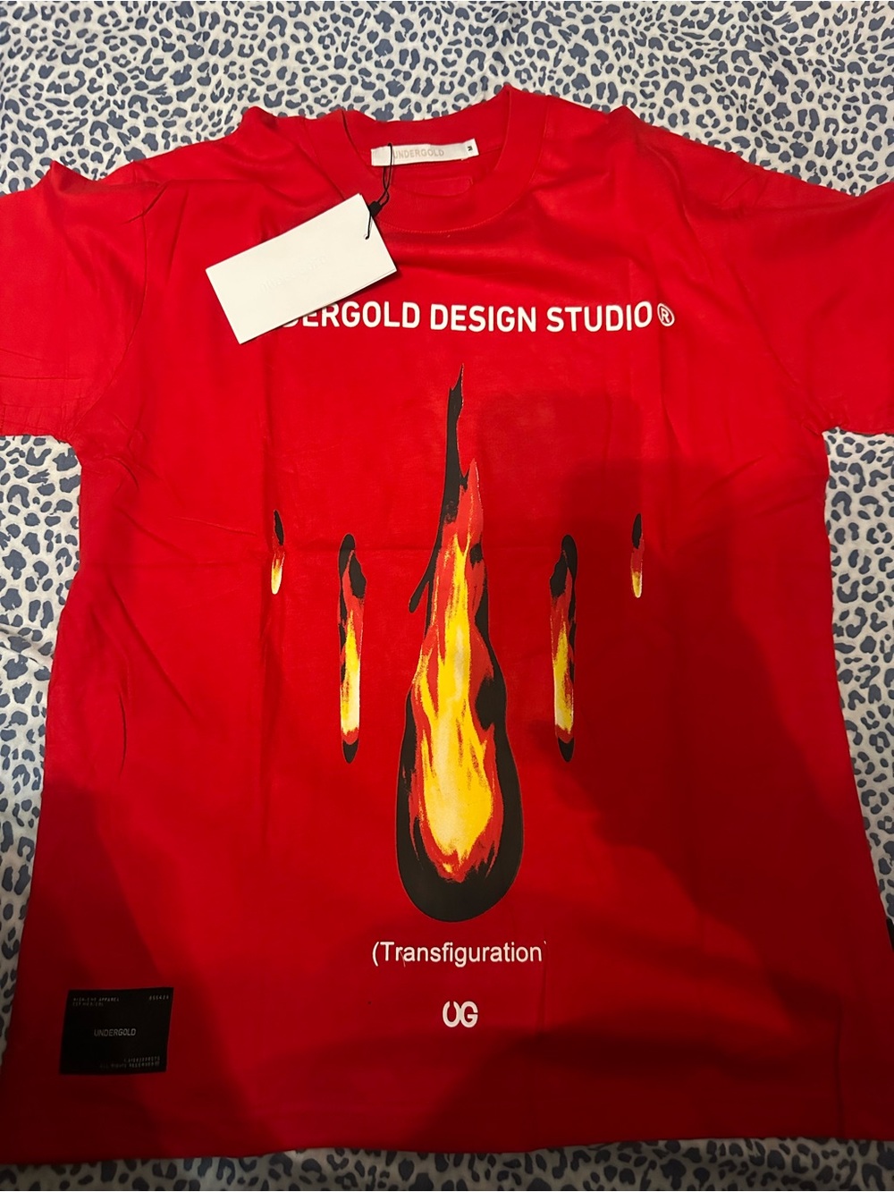 Red Flame Graphic T-Shirt